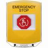 Show product details for G3A229ES-EN STI G3 Multipurpose Push Button No Camera Yellow Shield Turn-To-Reset Emergency Stop - English