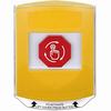 Show product details for G3A229NT-EN STI G3 Multipurpose Push Button No Camera Yellow Shield Turn-To-Reset No Text - English