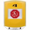 Show product details for G3A229RM-EN STI G3 Multipurpose Push Button No Camera Yellow Shield Turn-To-Reset Running Man Symbol - English