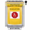Show product details for G3A232EV-EN STI G3 Multipurpose Push Button No Camera Yellow 14010 Flush without Sound Key-To-Reset Evacuation - English