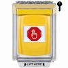 Show product details for G3A232NT-EN STI G3 Multipurpose Push Button No Camera Yellow 14010 Flush without Sound Key-To-Reset No Text - English