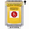 Show product details for G3A232PO-EN STI G3 Multipurpose Push Button No Camera Yellow 14010 Flush without Sound Key-To-Reset Emergency Power Off - English