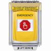Show product details for G3A235EM-EN STI G3 Multipurpose Push Button No Camera Yellow 14010 Flush without Sound Momentary Emergency - English