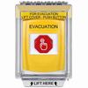 Show product details for G3A235EV-EN STI G3 Multipurpose Push Button No Camera Yellow 14010 Flush without Sound Momentary Evacuation - English