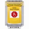 Show product details for G3A235HV-EN STI G3 Multipurpose Push Button No Camera Yellow 14010 Flush without Sound Momentary HVAC Shut-Down - English