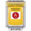 Show product details for G3A235PO-EN STI G3 Multipurpose Push Button No Camera Yellow 14010 Flush without Sound Momentary Emergency Power Off - English