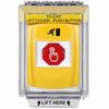 Show product details for G3A235RM-EN STI G3 Multipurpose Push Button No Camera Yellow 14010 Flush without Sound Momentary Running Man Symbol - English