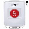 Show product details for G3A322XT-EN STI G3 Multipurpose Push Button No Camera White Shield Key-To-Reset Exit - English