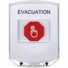 Show product details for G3A325EV-EN STI G3 Multipurpose Push Button No Camera White Shield Momentary Evacuation - English