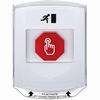Show product details for G3A325RM-EN STI G3 Multipurpose Push Button No Camera White Shield Momentary Running Man Symbol - English