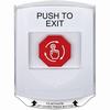 Show product details for G3A329PX-EN STI G3 Multipurpose Push Button No Camera White Shield Turn-To-Reset Push To Exit- English