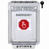 Show product details for G3A332EM-EN STI G3 Multipurpose Push Button No Camera White 14010 Flush without Sound Key-To-Reset Emergency - English