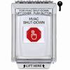 Show product details for G3A332HV-EN STI G3 Multipurpose Push Button No Camera White 14010 Flush without Sound Key-To-Reset HVAC Shut-Down - English