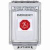 Show product details for G3A339EM-EN STI G3 Multipurpose Push Button No Camera White 14010 Flush without Sound Turn-To-Reset Emergency - English