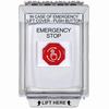 Show product details for G3A339ES-EN STI G3 Multipurpose Push Button No Camera White 14010 Flush without Sound Turn-To-Reset Emergency Stop - English