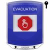 Show product details for G3A422EV-EN STI G3 Multipurpose Push Button No Camera Blue Shield Key-To-Reset Evacuation - English