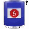 Show product details for G3A422NT-EN STI G3 Multipurpose Push Button No Camera Blue Shield Key-To-Reset No Text - English