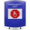 Show product details for G3A425EX-EN STI G3 Multipurpose Push Button No Camera Blue Shield Momentary Emergency Exit - English