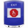 Show product details for G3A425XT-EN STI G3 Multipurpose Push Button No Camera Blue Shield Momentary Exit - English