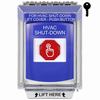 Show product details for G3A432HV-EN STI G3 Multipurpose Push Button No Camera Blue 14010 Flush without Sound Key-To-Reset HVAC Shut-Down - English
