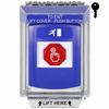 Show product details for G3A432RM-EN STI G3 Multipurpose Push Button No Camera Blue 14010 Flush without Sound Key-To-Reset Running Man Symbol - English