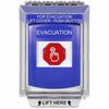 Show product details for G3A435EV-EN STI G3 Multipurpose Push Button No Camera Blue 14010 Flush without Sound Momentary Evacuation - English