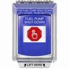 Show product details for G3A435PS-EN STI G3 Multipurpose Push Button No Camera Blue 14010 Flush without Sound Momentary Fuel Pump Shut-Down - English