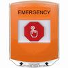 Show product details for G3A525EM-EN STI G3 Multipurpose Push Button No Camera Orange Shield Momentary Emergency - English