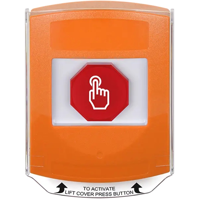 G3A525NT-EN STI G3 Multipurpose Push Button No Camera Orange Shield Momentary No Text - English