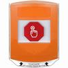 Show product details for G3A525NT-EN STI G3 Multipurpose Push Button No Camera Orange Shield Momentary No Text - English