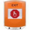 Show product details for G3A525XT-EN STI G3 Multipurpose Push Button No Camera Orange Shield Momentary Exit - English