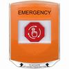 Show product details for G3A529EM-EN STI G3 Multipurpose Push Button No Camera Orange Shield Turn-To-Reset Emergency - English