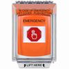 Show product details for G3A535EM-EN STI G3 Multipurpose Push Button No Camera Orange 14010 Flush without Sound Momentary Emergency - English
