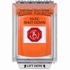 Show product details for G3A539HV-EN STI G3 Multipurpose Push Button No Camera Orange 14010 Flush without Sound Turn-To-Reset HVAC Shut-Down - English