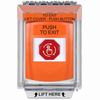 Show product details for G3A539PX-EN STI G3 Multipurpose Push Button No Camera Orange 14010 Flush without Sound Turn-To-Reset Push To Exit - English