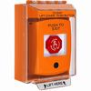 Show product details for G3C579PX-EN STI G3 Multipurpose Push Button With Camera Orange 14210 Surface without Sound Turn-To-Reset Push To Exit - English