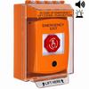 Show product details for G3C589EX-EN STI G3 Multipurpose Push Button With Camera Orange 14220 Surface with Sound Turn-To-Reset Emergency Exit - English