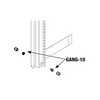 Show product details for GANG-10 Middle Atlantic Rack Ganging Hardware for 10 Racks