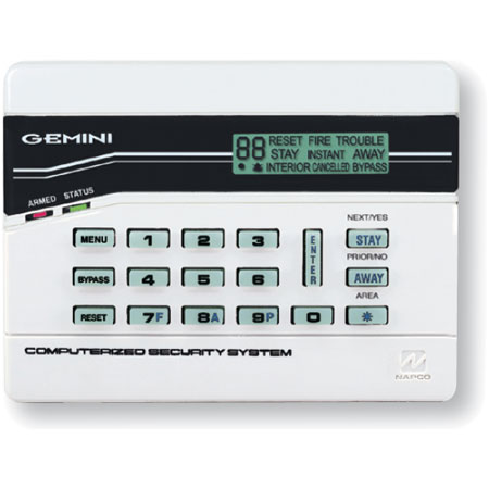 GEM-K4 NAPCO Stay/Away Keypad