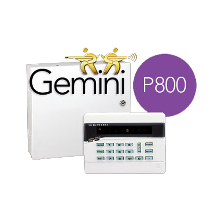 GEM-P800 NAPCO 8 Zone Control Panel w/ GEM-RP8 Keypad