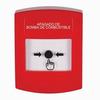 Show product details for GLR001PS-ES STI Red Indoor Only No Cover Key-to-Reset Push Button with FUEL PUMP SHUT-DOWN Label Spanish