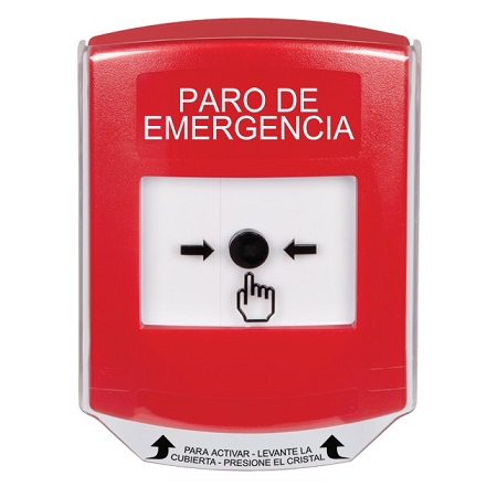STI Emergency Stop Global Reset Buttons - SPANISH