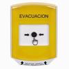 GLR221EV-ES STI Yellow Indoor Only Shield Key-to-Reset Push Button with EVACUATION Label Spanish