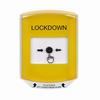 GLR2A1LD-EN STI Yellow Indoor Only Shield w/ Sound Key-to-Reset Push Button with LOCKDOWN Label English