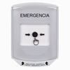 Show product details for GLR321EM-ES STI White Indoor Only Shield Key-to-Reset Push Button with EMERGENCY Label Spanish