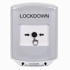 Show product details for GLR321LD-EN STI White Indoor Only Shield Key-to-Reset Push Button with LOCKDOWN Label English