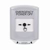 Show product details for GLR3A1PO-EN STI White Indoor Only Shield w/ Sound Key-to-Reset Push Button with EMERGENCY POWER OFF Label English