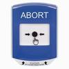 Show product details for GLR421AB-EN STI Blue Indoor Only Shield Key-to-Reset Push Button with ABORT Label English