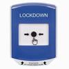 Show product details for GLR421LD-EN STI Blue Indoor Only Shield Key-to-Reset Push Button with LOCKDOWN Label English
