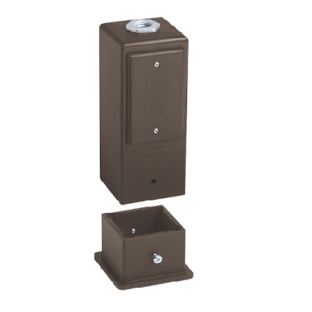 GPD9BR Arlington Industries Post With Deck 9" Recommended Openings